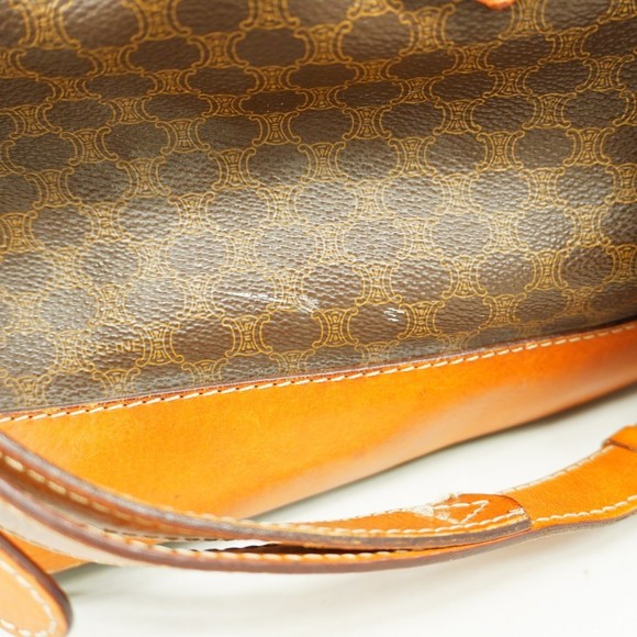 Celine Macadam Shoulder Bag Brown - Picture 16 of 16